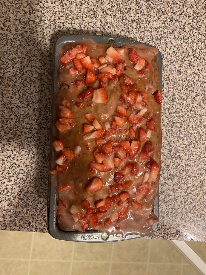 Be honest, how gross does my strawberry bread look?