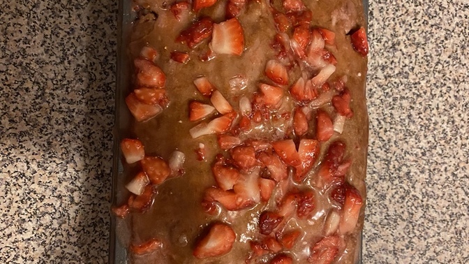 Be honest, how gross does my strawberry bread look?