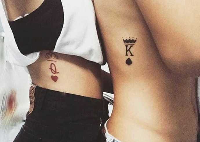 Would you ever get a matching TATTOO with your partner?