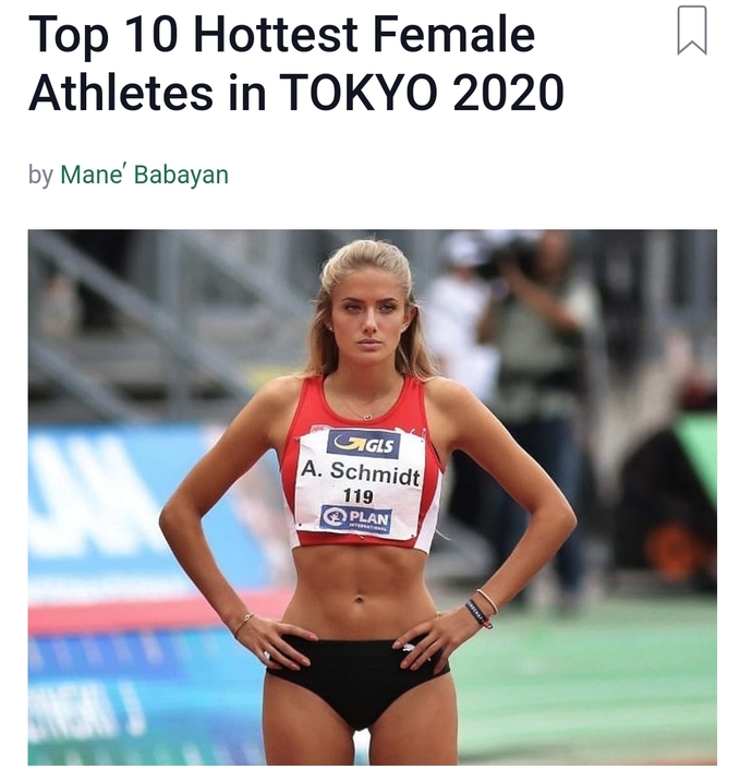 Whos better versed in the topic of sexy female Olympians?