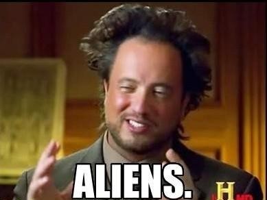Do you believe people who say they've been abducted by aliens?