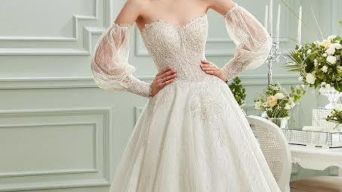 Which wedding dress is more beautiful?