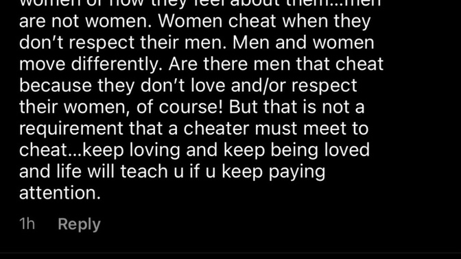 What does this mean? what did she meant by that comment she made?