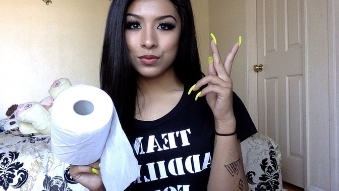 Is it true that girls with long nails can’t wipe their butt correctly?
