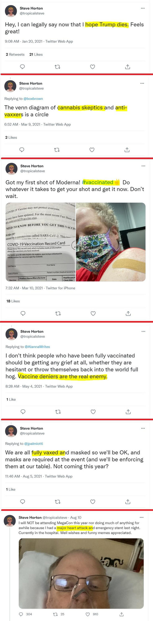If you and your partner disagreed on getting the vaccine, would you break up?