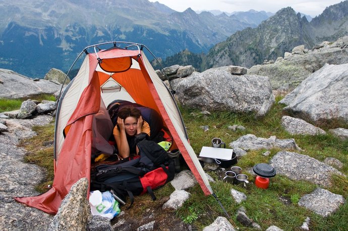Would it be inappropriate to go on a camping trip all by myself?