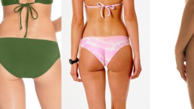 Ladies, what type of bikini bottoms do you prefer to wear? Full coverage, slightly cheeky, or thong?