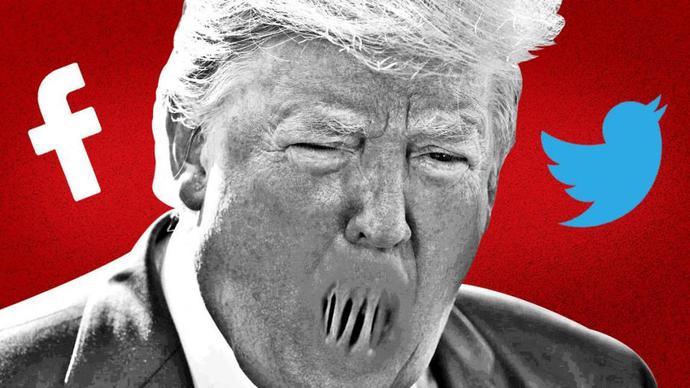 What better explains why Trump and other members of the GOP getting de-platformed?