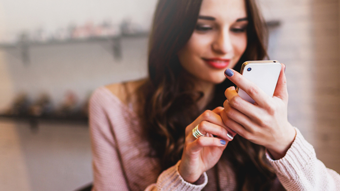 True or False: Men and Women will take their time to respond, even when they really like the other person?
