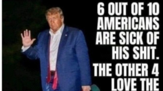Why do Trumpians like eating his shit?