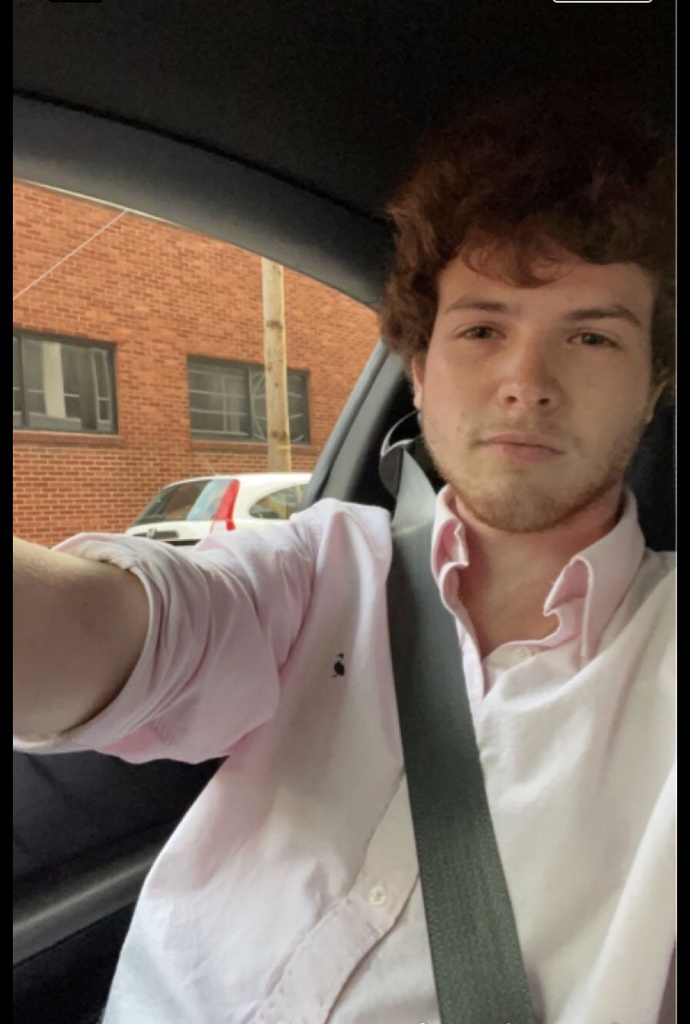 What color is this guy’s hair?