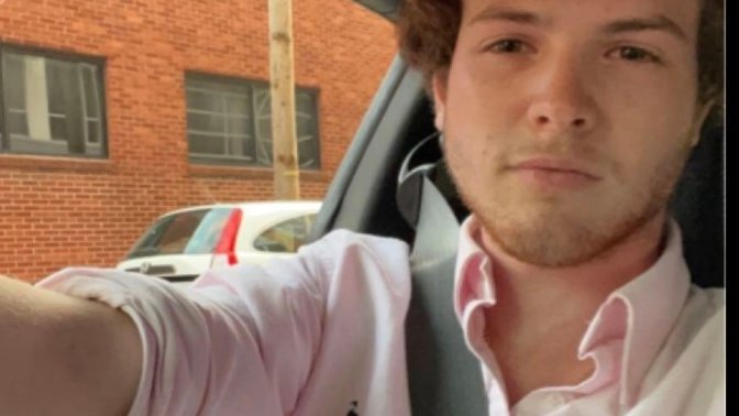 What color is this guy’s hair?