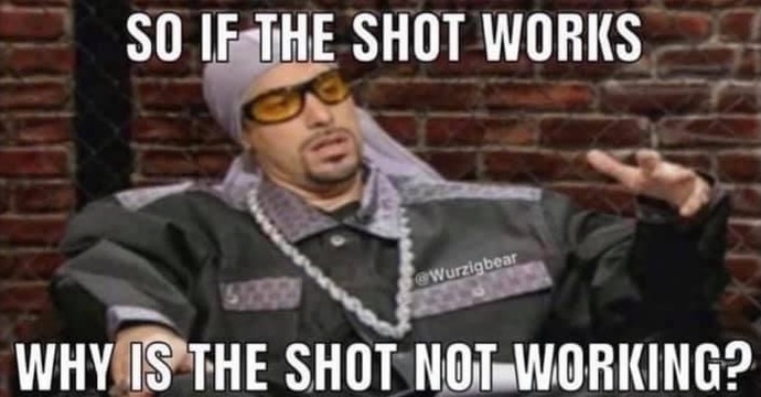 Can someone explain why vaccinated people are getting Covid easier if the shot works?