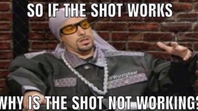 Can someone explain why vaccinated people are getting Covid easier if the shot works?