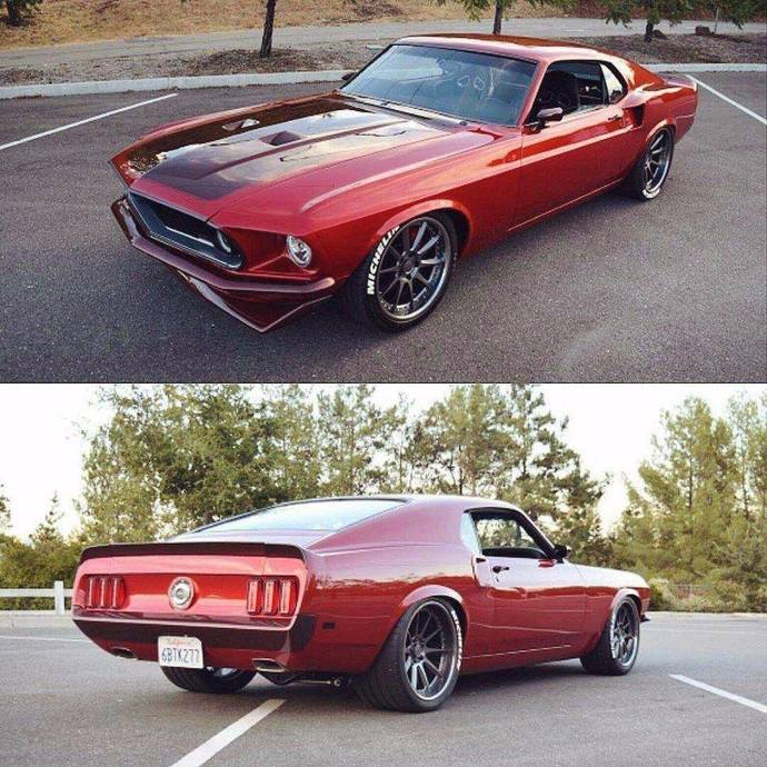 Which Generation of the FORD MUSTANG do YOU like the look of most?