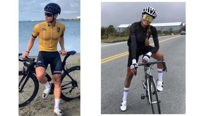 Who has a better body, cyclists or weightlifters?