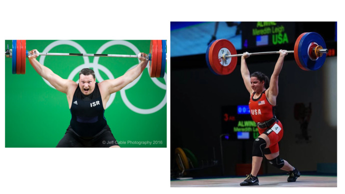 Who has a better body, cyclists or weightlifters?