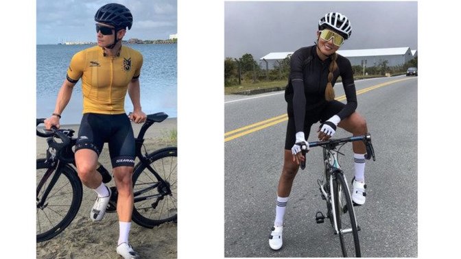Who has a better body, cyclists or weightlifters?