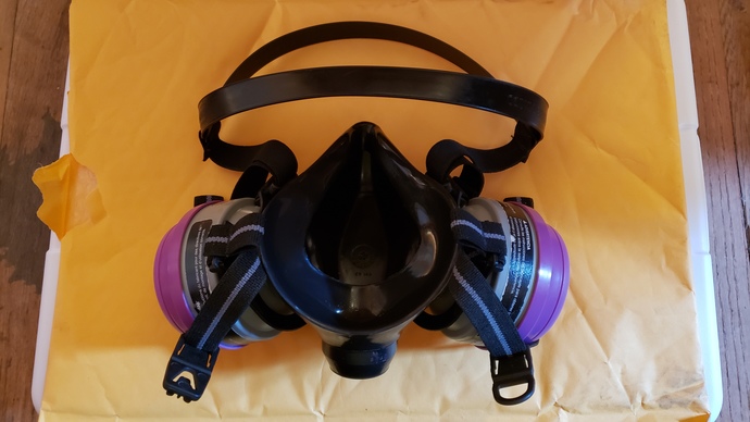 Half mask, will travel.