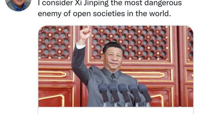 Has China under the Xi Jinping leadership become the most dangerous enemy of freedom and democracy in the world?