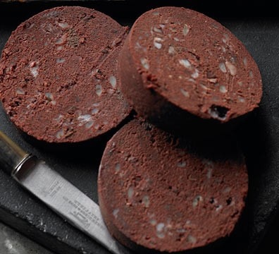 Will you try blood pudding?