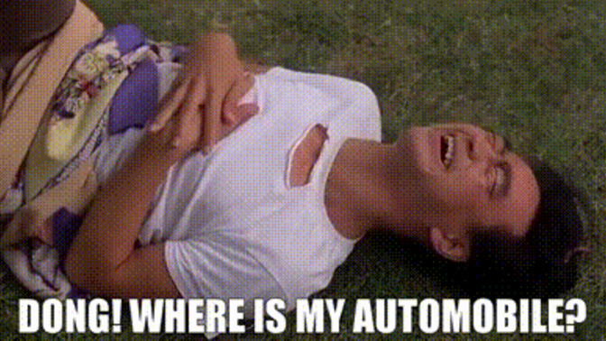 "Dong, where is my automobile?" Racial Slur or Classic 80s Movie Line?