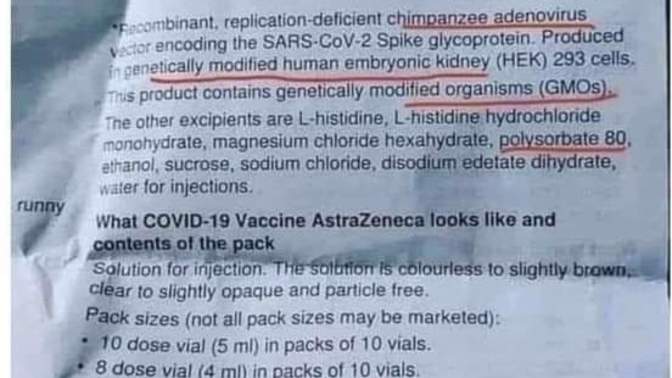 Will you be ready for the cancer or autoimmune disorder that your covid vaccine is going to give you?