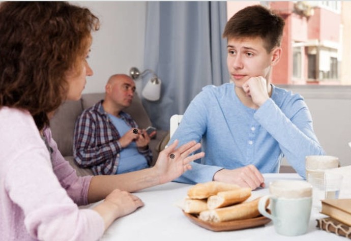 Guys, did you ever speak to your parents or specifically your mother about sex?