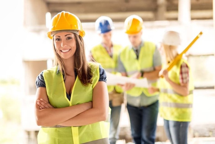 How would the construction industry be different if it was predominantly female employees?