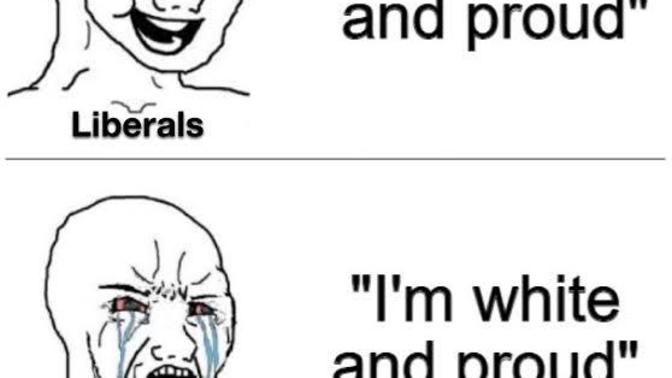 If being proud of being white is bad, is hating white people a good thing?
