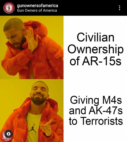 Isnt it troubling, Joe Biden is okay with the Taliban having Military weapons, but its lot okay for civilians having affordable ammo & firearms?