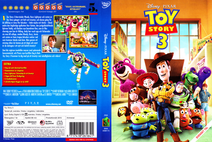 Favorite of the Toy Story Pixar movies?