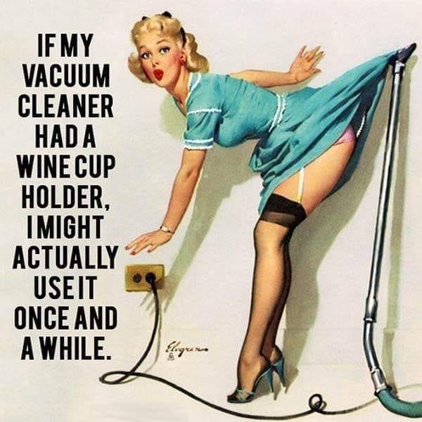 Its 7:30 a. m. My husband just left for work after I drained him. What should I do until he gets home?