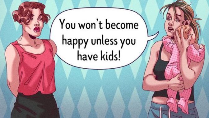 Why is not wanting kids frowned upon?