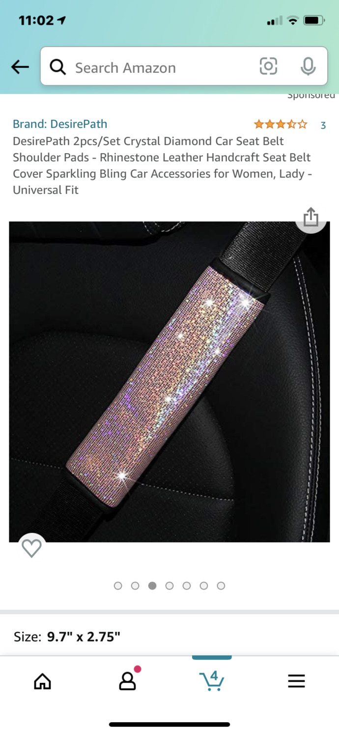 Which seatbelt cover would look best with this steering wheel cover ?