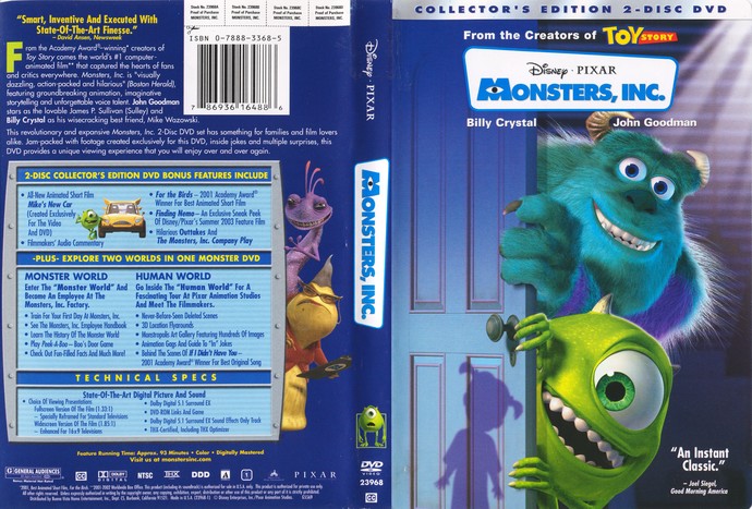 Your favorite of these Pixar movies?