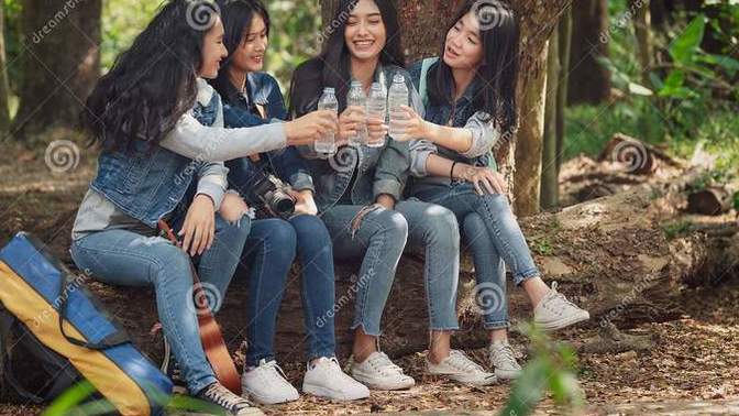 Why is it that as soon as girls become friends with each other, personal space becomes a non-issue for them?