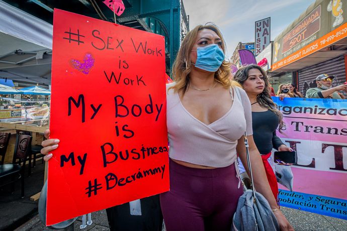 Why do people keep trying to deify sex workers as of late? Am I the only one who thinks being a sex worker doesnt make you a good person?