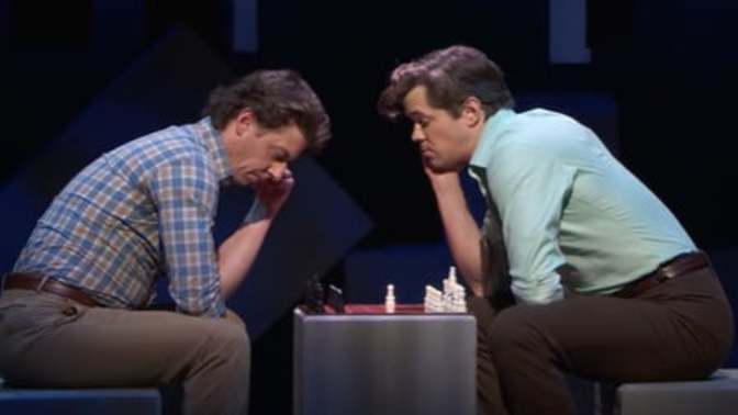 If you saw your son playing chess alone, what would you do ( ¬_¬)♖♙___♟♜--(￢ε￢　)?