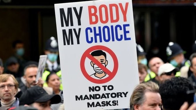 What's your opinion on "My body, my choice" protests?