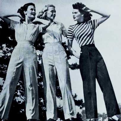 1940s pants for women