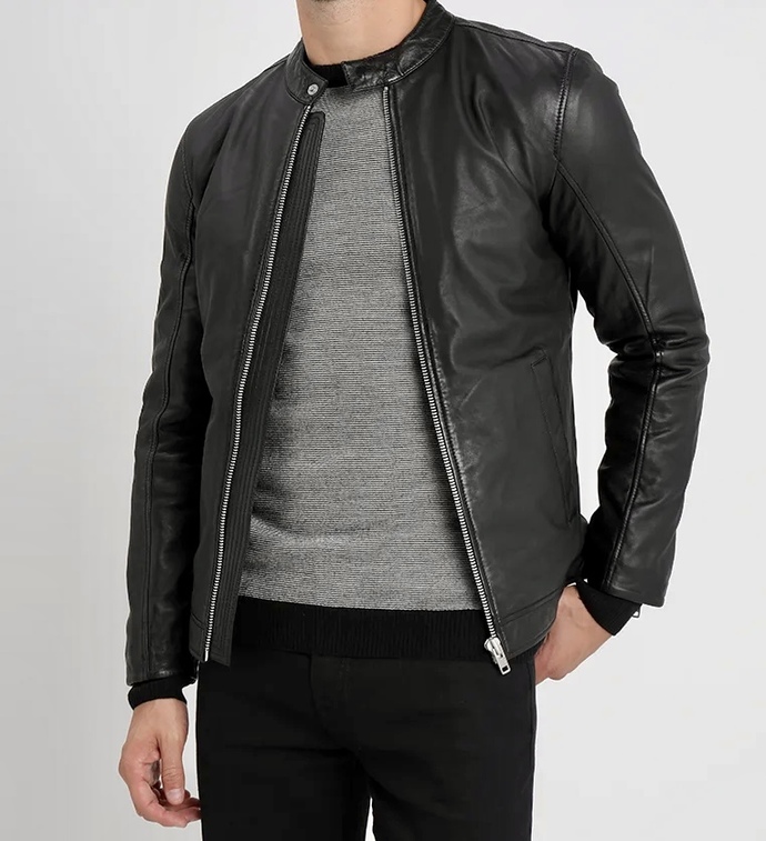 Are leather jackets attractive on men?