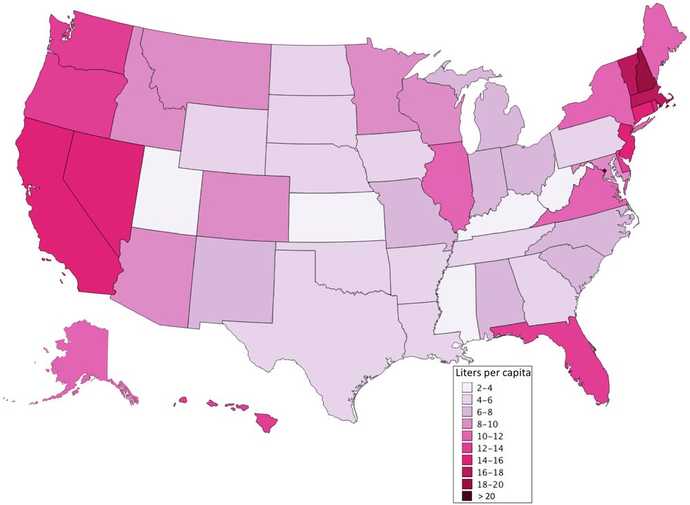 Which states has the best chances of finding love?