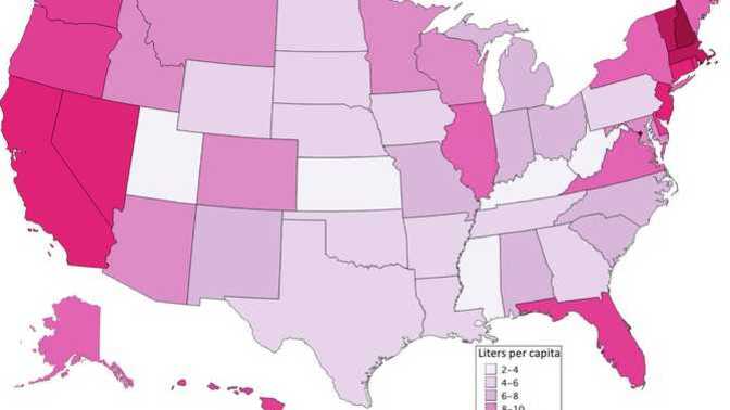 Which states has the best chances of finding love?