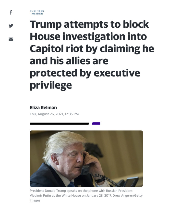 Trumps Nixon moment?