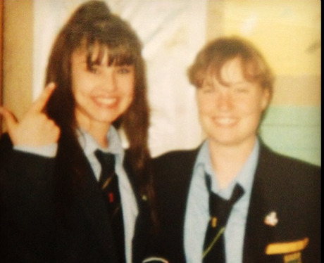 Example of Uniform worn by UK famous girl