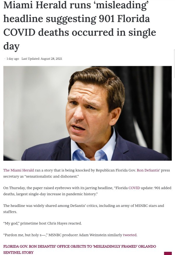 Is Florida governor Ron DeSantis doing a good job with COVID?