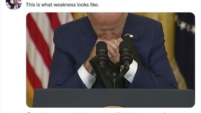 Does a DULY ELECTED PRESIDENT or ANY ELECTED OFFICIAL or a MAN who cries in public and on NATIONAL TELEVISION shows them as weak or not a LEADER?