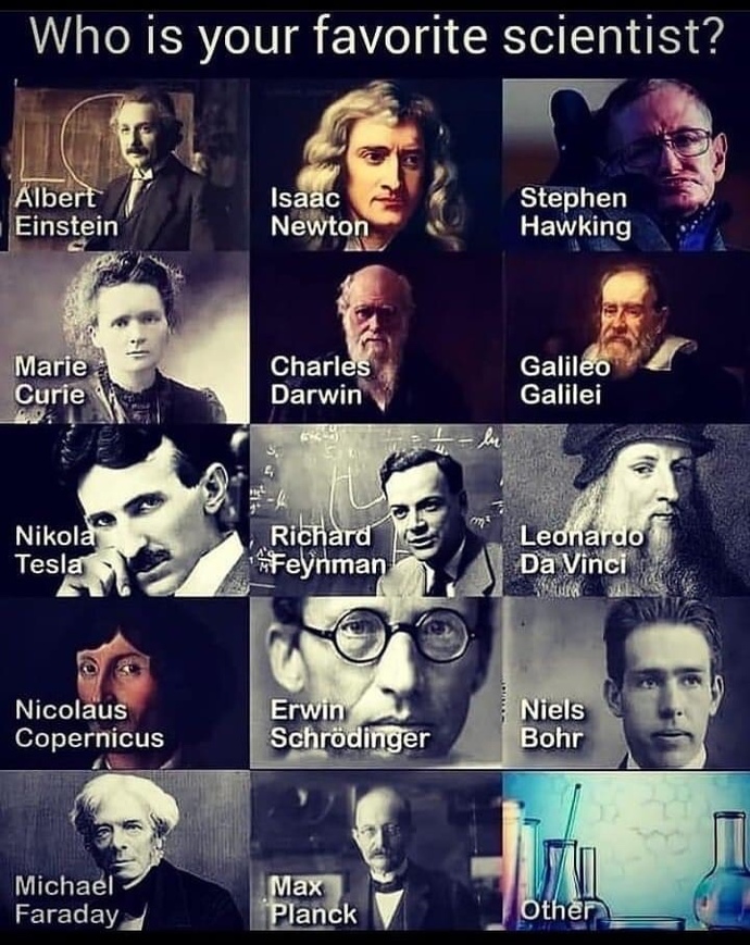 Who is your most favorite scientist/mathematician of all time?
