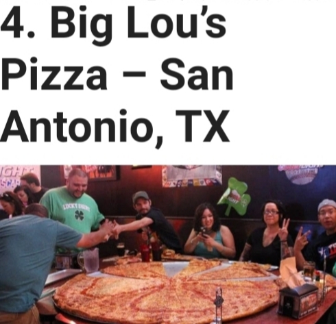 Which of these huge pizzas would feed 70 people?